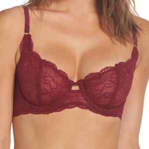 Sam Edelman Unlined Underwire Demi Bra - 34B